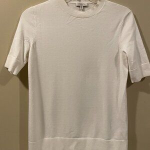 XS White 1/2 Sleeve Sweater - Free Shipping